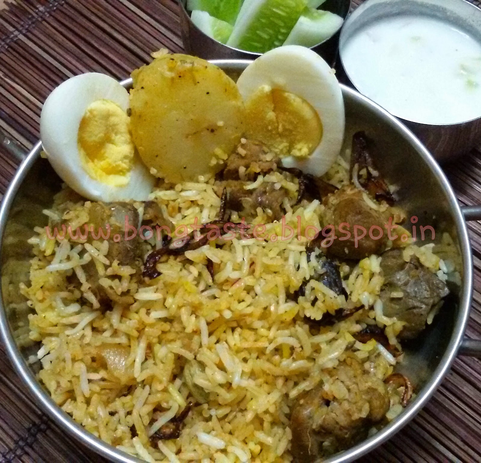 KOLKATA'S BENGALI STYLE MUTTON BIRIYANI Recipe KOLKATA'S BENGALI STYLE MUTTON BIRIYANI Recipe